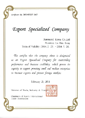 Export Specialized Company