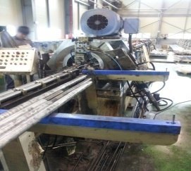 Low fin tube machine