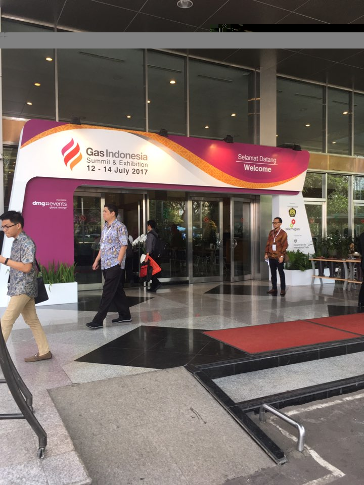 RMK booth at Gas Indonesia (GIS) 2017