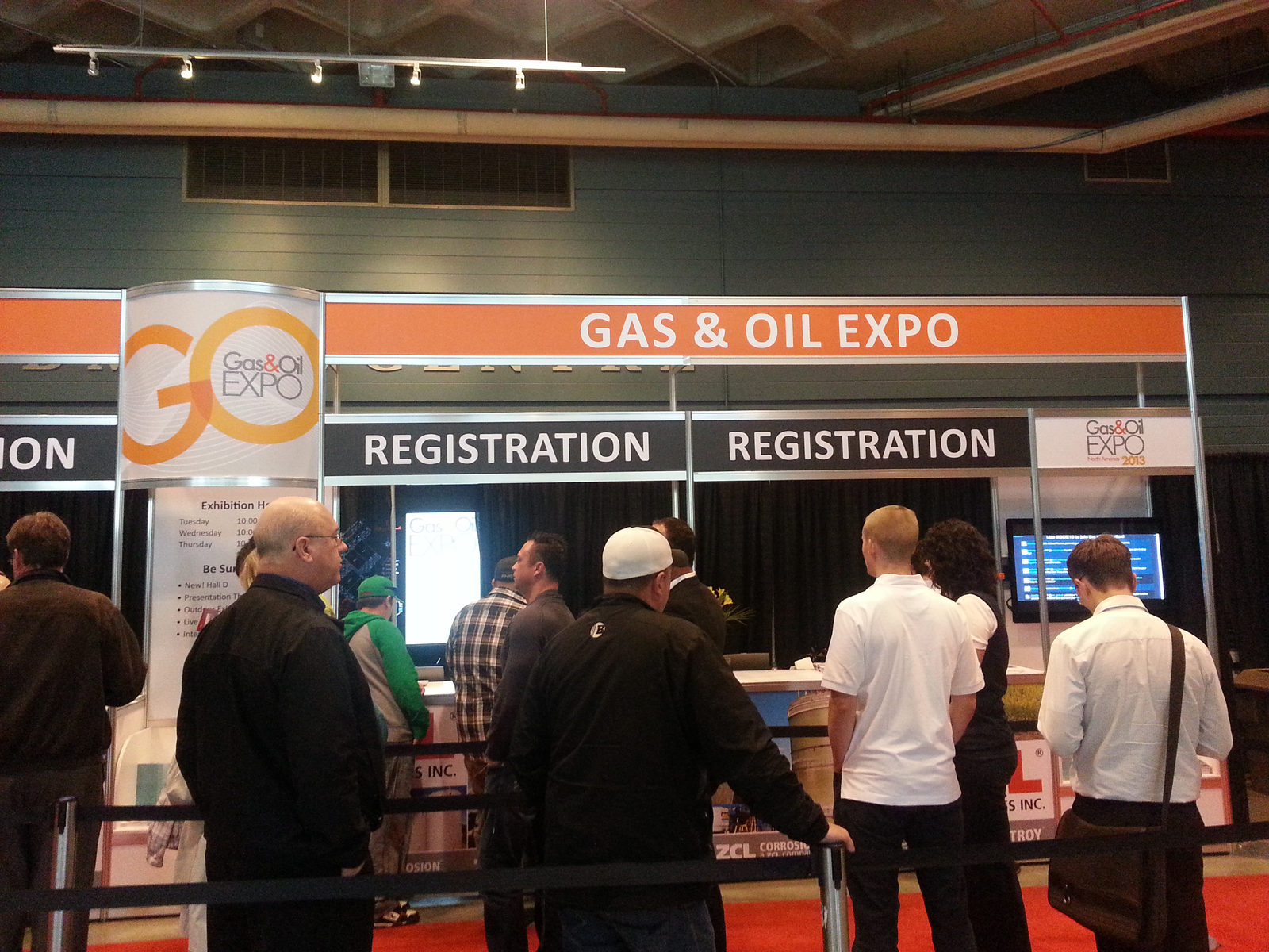 RMK Korea Pavilion booth at the Gas & Oil Exposition 2013, Calgary