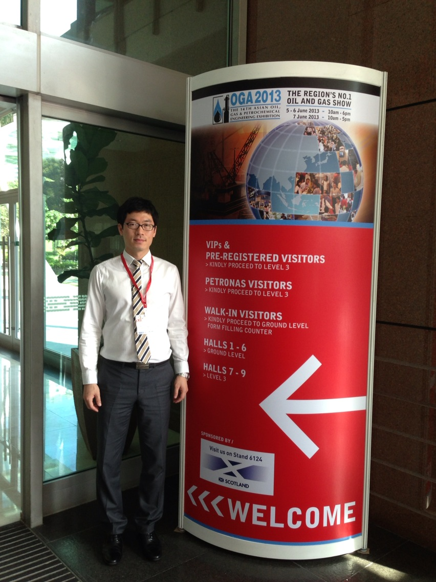 RMK booth at OGA 2013 in Kuala Lumpur, Malaysia