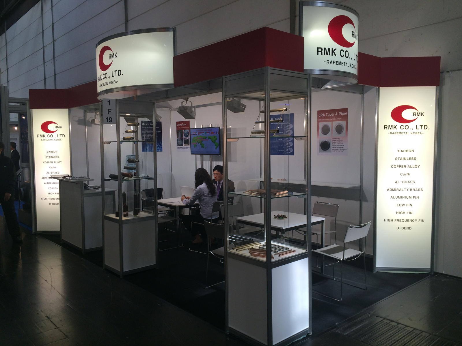 RMK booth at TUBE Dusseldorf 2014