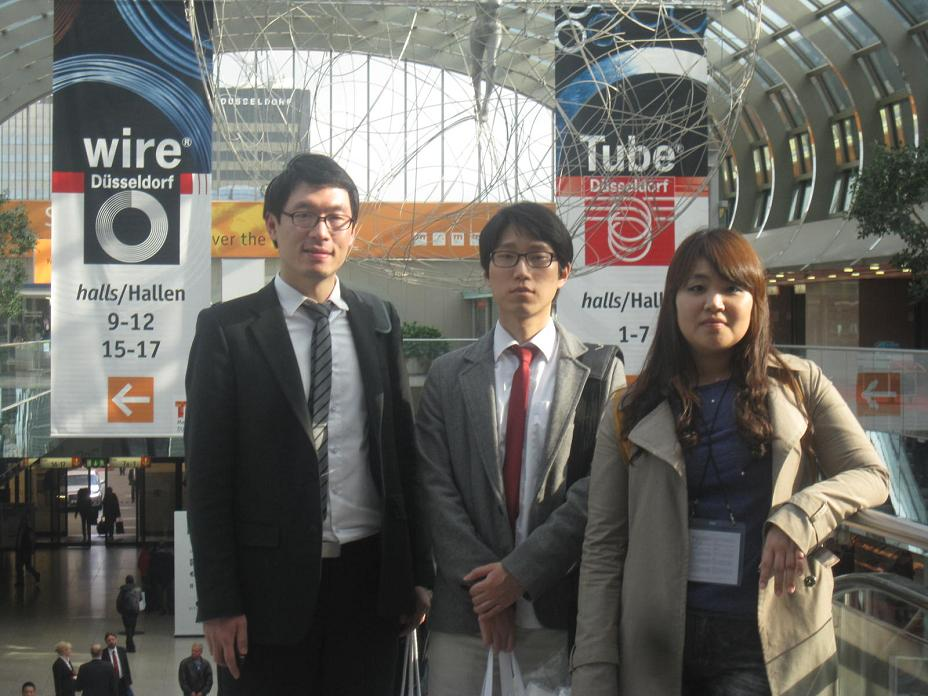 RMK exhibit at the Tube & Wire Dusseldorf 2012 exhibition